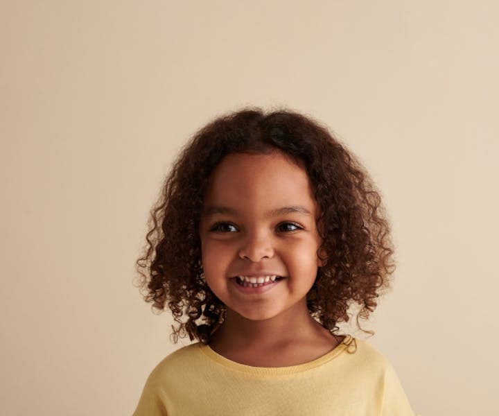 Child smiling
